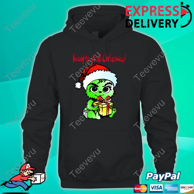 Ready To Steal Christmas Long Sleeve T Shirt Cathygraphics3