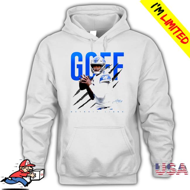 Jared Goff Detroit Lions Signature 2023 Tee Jared Goff Detroit Lions Signature 2023 Tee Shirt