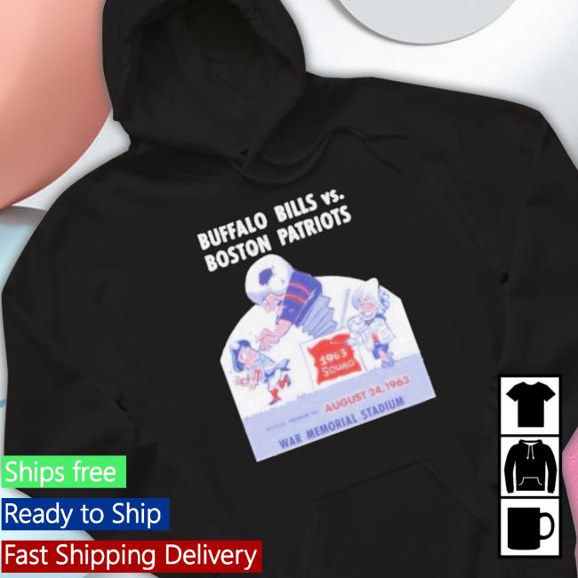 Official Buffalo Bills Vs Boston Patriots War Memorial Stadium Tee