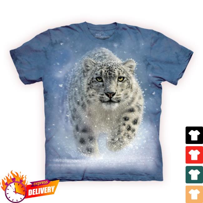 Official Clothing Monster Leopard Snow Ghost Shirt