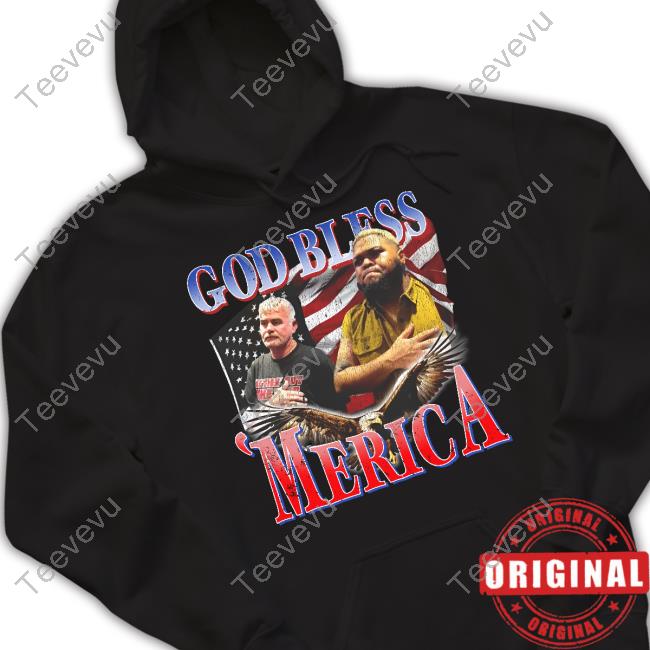 4Lifersworld Store Druski God Bless America Hoodie