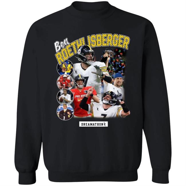 Joe Haden Wearing Ben Roethlisberger Dreamathon Shirt Dreamathon Merch Joe Haden Wearing Ben Roethlisberger Dreamathon Shirt Dreamathon Merch