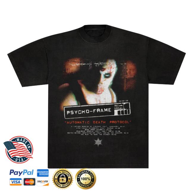 Trending Psycho-Frame Merch Store Psycho-Frame Manhunt Hoodie Sweatshirt Psychoframe Shop