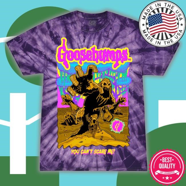 Goosebumps Official Store You Can't Scare Me Hoodie