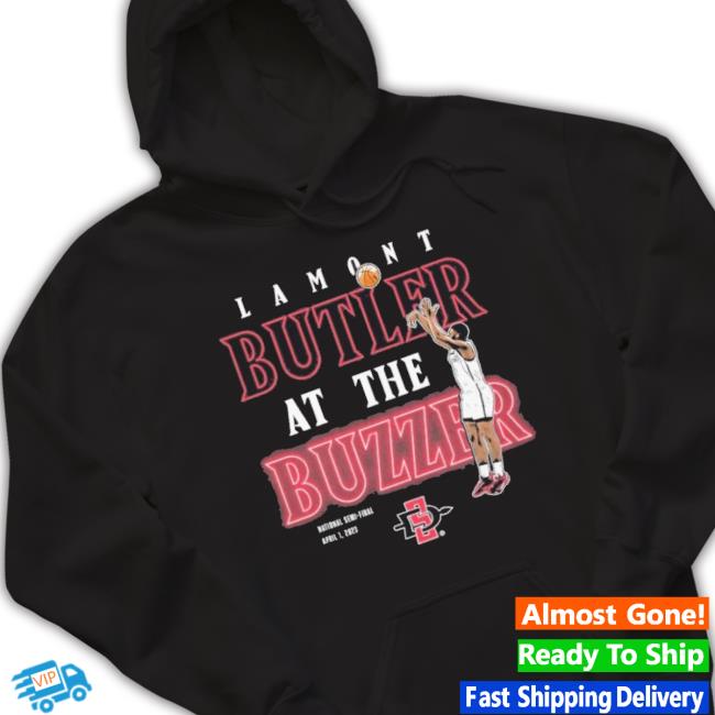 Lamont Butler At The Buzzer San Diego State Aztecs 2023 shirt Lamont Butler At The Buzzer San Diego State Aztecs 2023 shirt