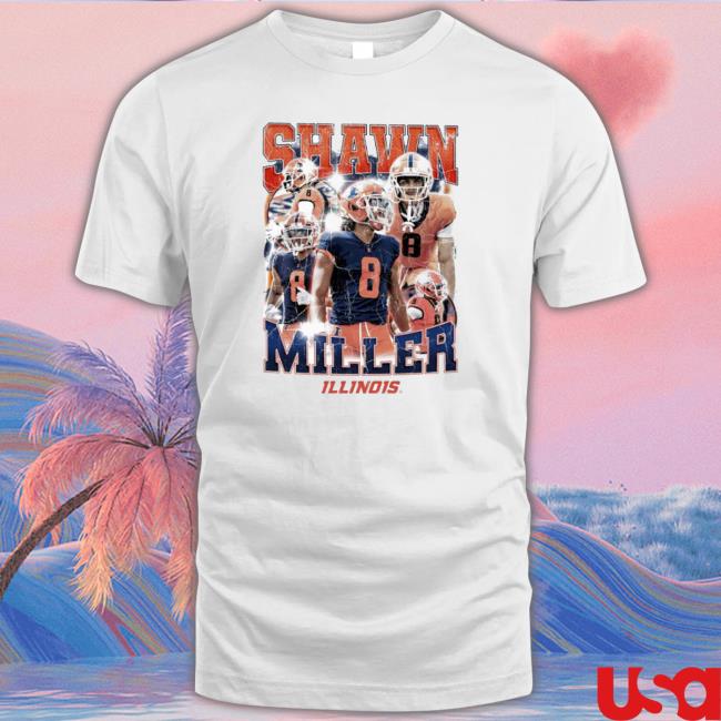 Nice Shawn Miller Illinois Vintage Sweatshirt
