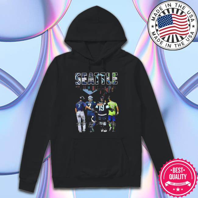 Seattle Sports Gonzales Smith Mccanny Signatures Shirt