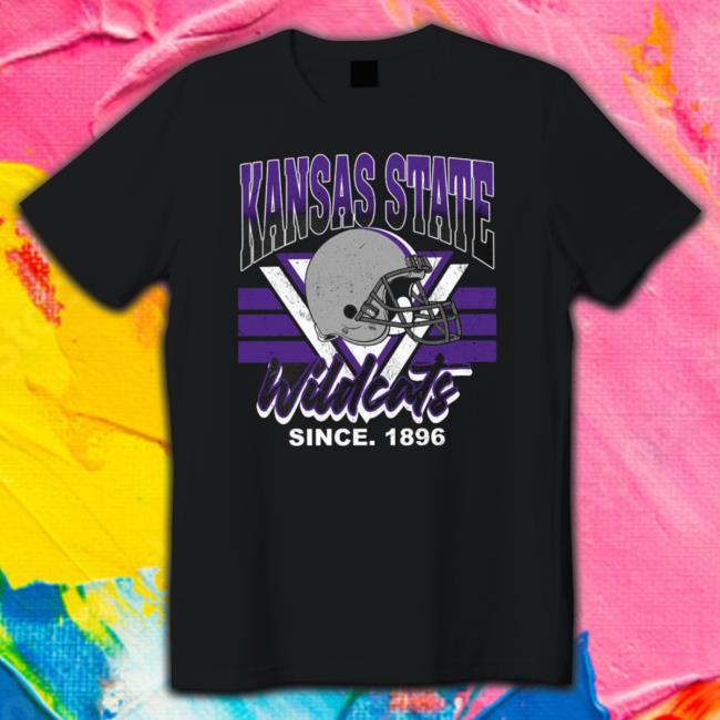Kansas State Wildcats Football University Football Since 1896 Classic Shirt