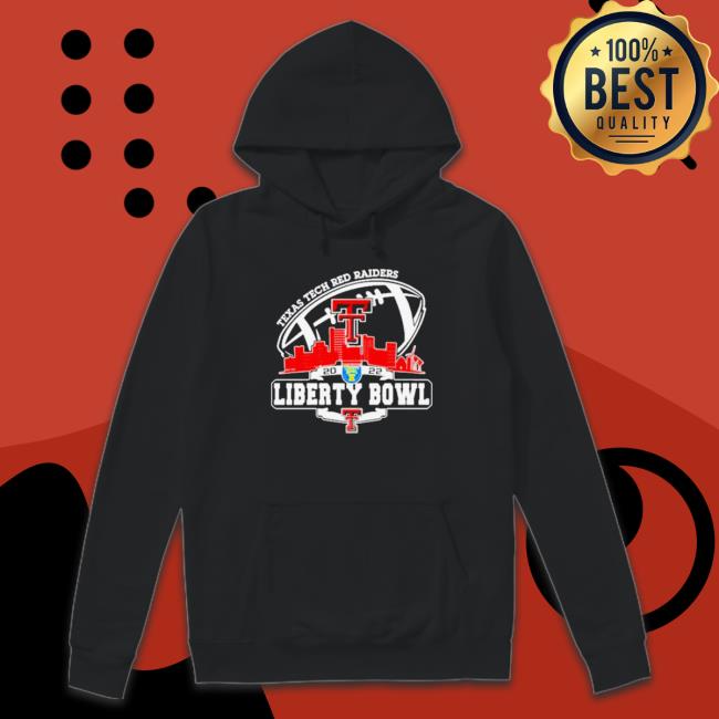 Official Texas Tech Red Raiders Logo Liberty Bowl City 2022 Champions Hoodie