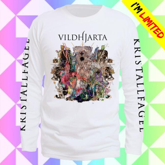 Official Indie Merch Store Vildhjarta + Kristallfågel + White Longsleeve Indiemerchstore Shop