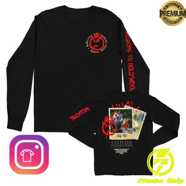 Hollywood Undead Merch Store Shop I Survived Crewneck Sweatshirt
