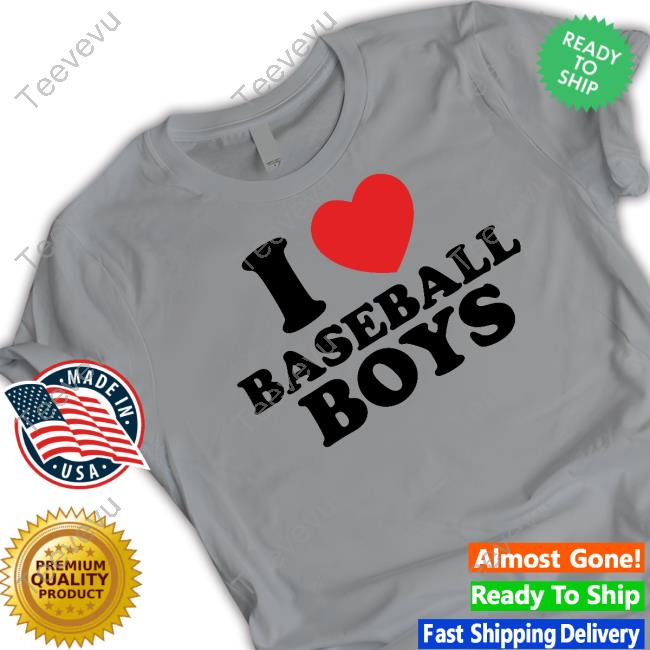 Official Gabb Goudy I Love Baseball Boys Hoodie