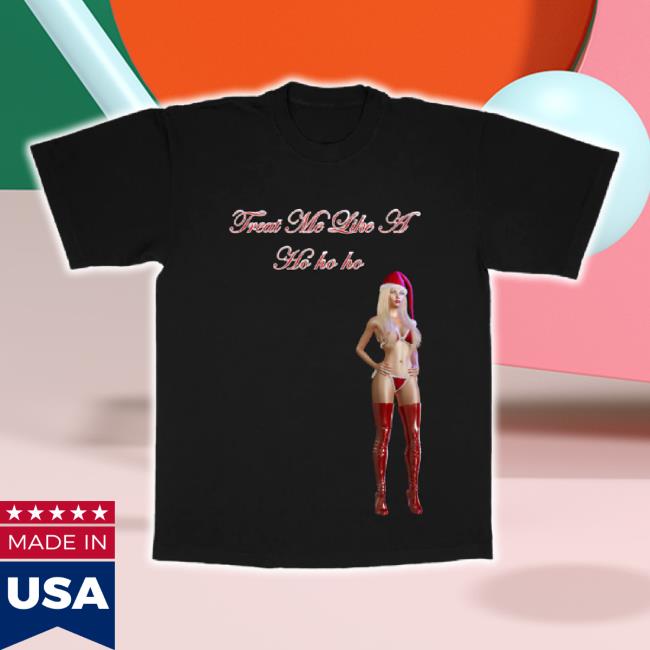 Original Kim Petras Merch Store Treat Me Like A Ho Ho Ho Hoodie Sweatshirt Kimpetras Shop