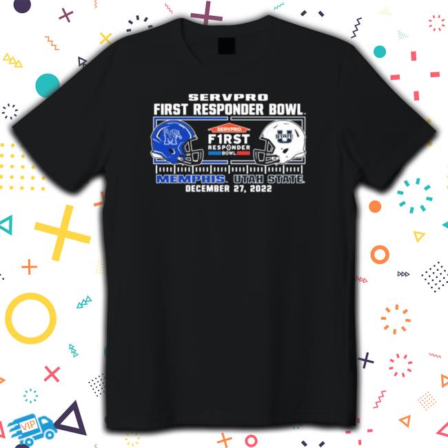 Memphis Tigers Vs Utah State Servpro First Responders Bowl 2022 Hoodie Memphis Tigers Vs Utah State Servpro First Responders Bowl 2022 Hooded Sweatshirt