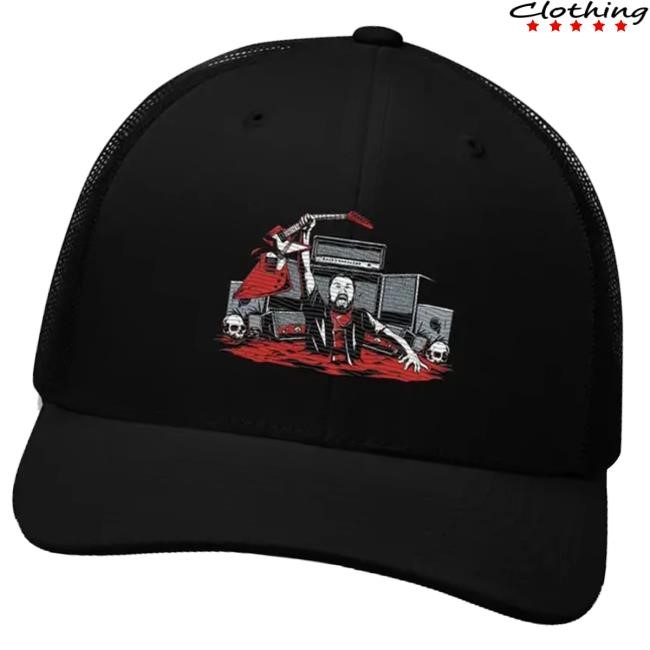 Cody Leach Horror Metal Trucker Twill Cap