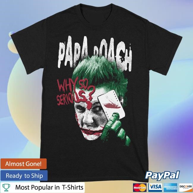 Kings Road Merch The Papa Roach Joker Tee