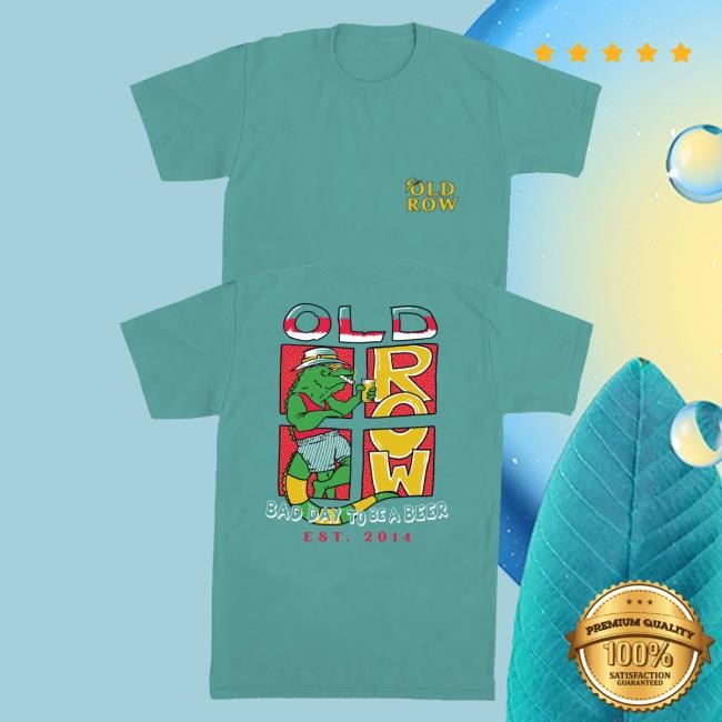 Official Old Row Merch Bdtbab Iguana Shirt