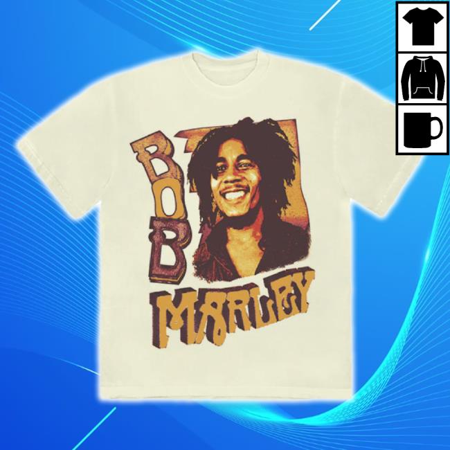 Original Bob Marley Merch Store Bob Marley Beige Core Tee Bobmarley Shop