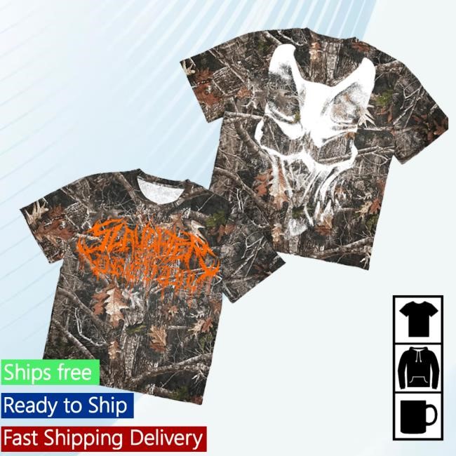 Firstblood Merch Shop Slaughter To Prevail Camo White Shirt