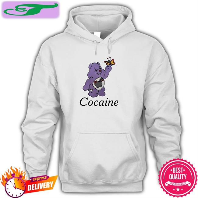 Shirts That Go Hard Shop Cocaine Hoodied Sweatshirt