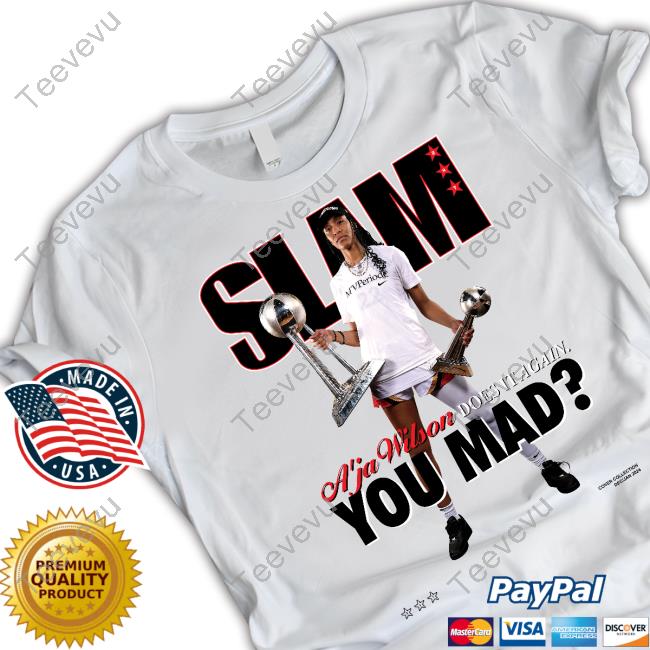Slamgoods Slam Aja Wilson Does It Again You Mad Tank Top