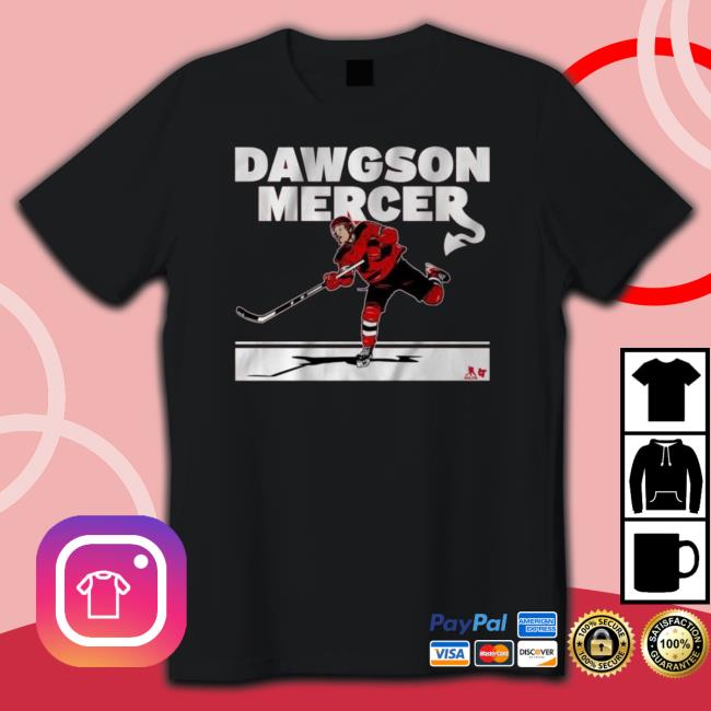 New Jersey Devils Dawson Dawgson Mercer Shirt