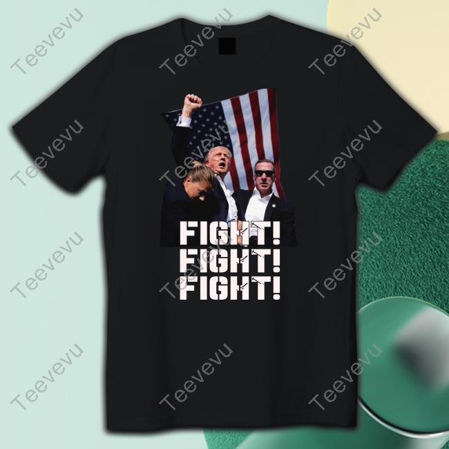 Hodgetwins Trump Fight Fight Fight 2024 Hooded Sweatshirt