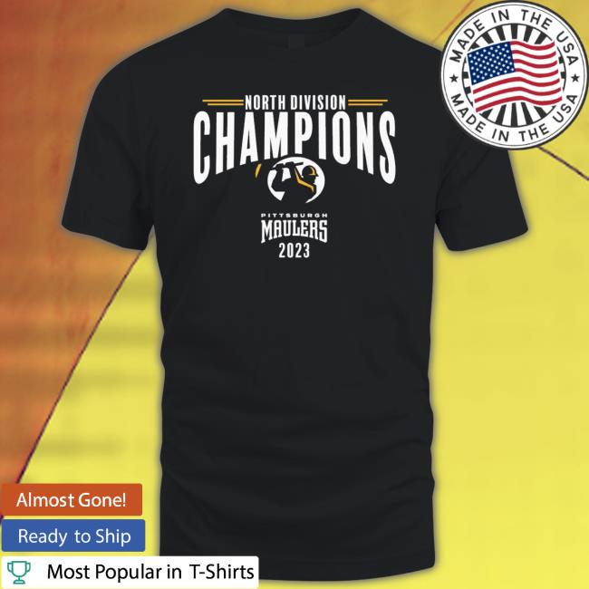 Pittsburgh Maulers Usfl North Division Champions shirt