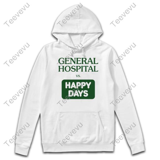 John Stamos Wearing General Hospital Vs Happy Days Shirts