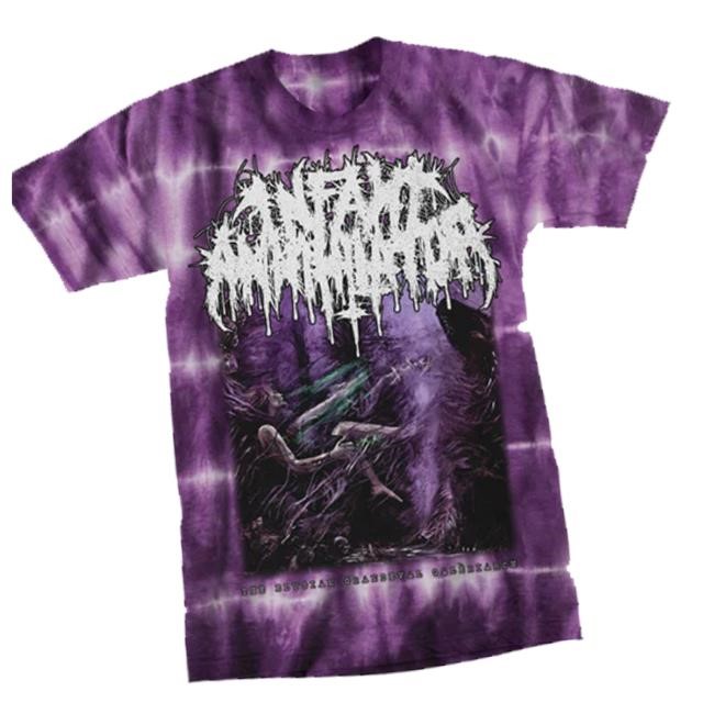 Official Indiemerchstore Merch Infant Annihilator The Elysian Grandeval Galeriarch Dye Shirt