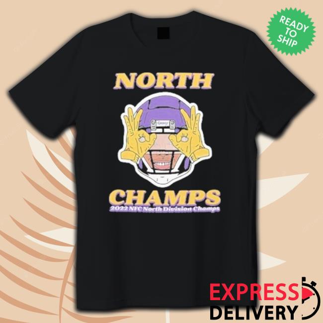 Minnesota Vikings North Champs 2022 Nc North Division Champs shirt