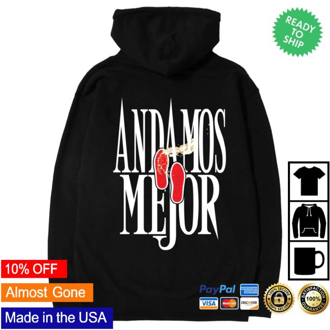 Official Rancho Humilde Store Junior H Merch Andamos Mejor New Shirt