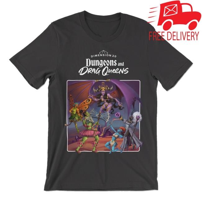 Dropout Merch Shop Dungeons And Drag Queens Sweatshirt