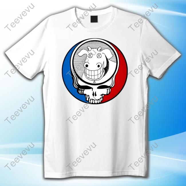 Dairy Cow In Grateful Dead Sweatshirt