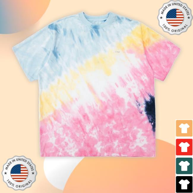 Madainchina Nervis Rainbow Tie Dye Long Sleeve T Shirt