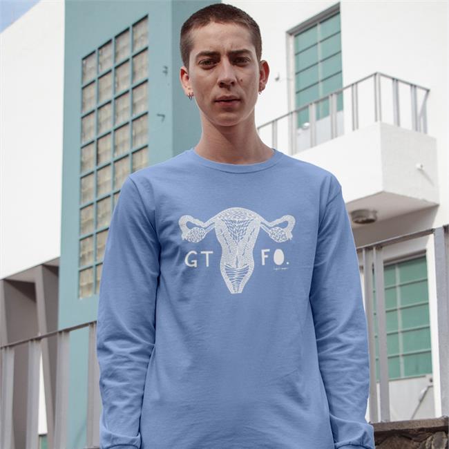 Gtfo Uterus Tee Light And Paper