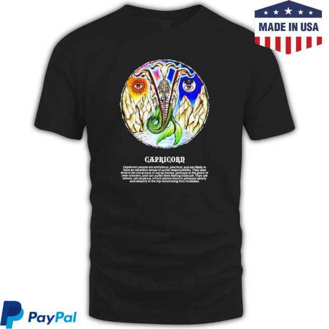 Capricorn People Are Ambitious, Practical, And Are Likely To Have An Excellent Sense Of Social Responsibility Hooded Sweatshirt