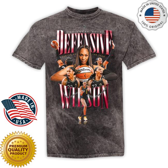 Acesteamshop Las Vegas Aces A'ja Wilson 2023 Defensive Player Of The Year Sweatshirt