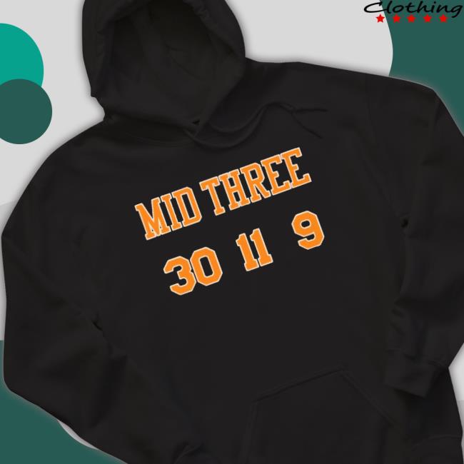Knicks Muse Mid Three 30 11 9 T-Shirt Knicks Muse Mid Three 30 11 9 Tee