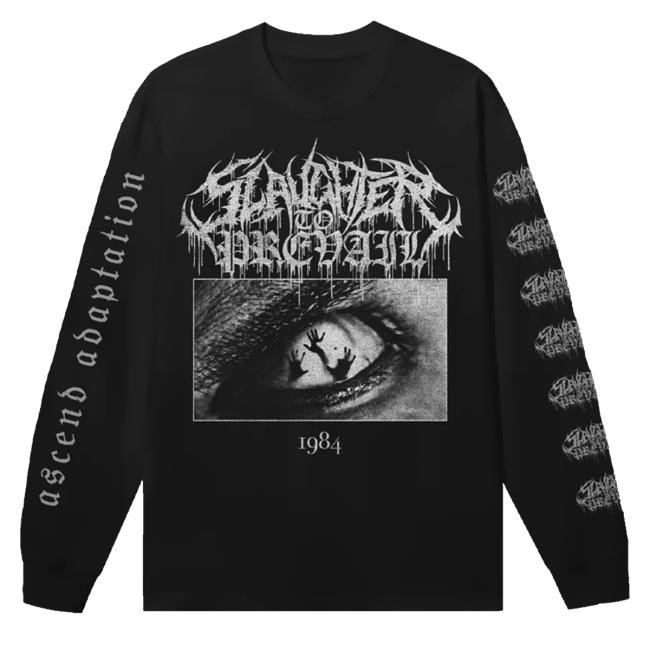 Sumerian Records Merch Slaughter To Prevail 1984 Black Shaka Unisex Sweatshirt