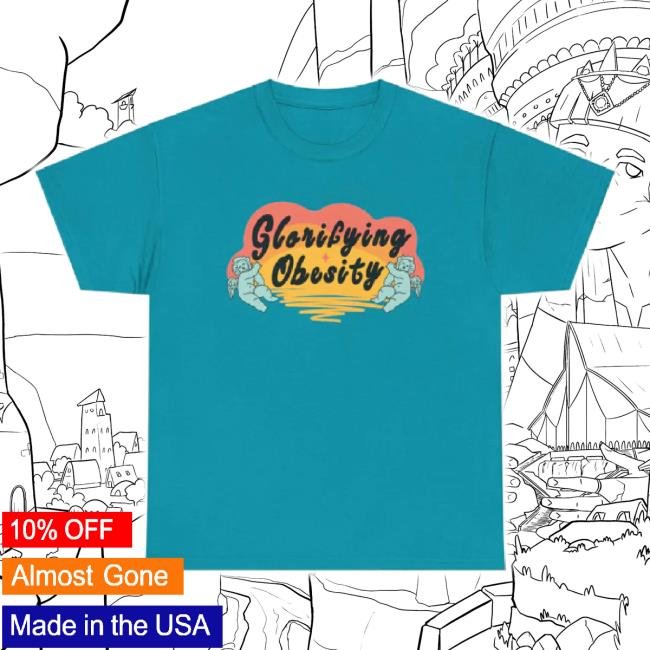 Original Glorifying Obesity Tee Shirt Softcore Apparel Clothing Shop