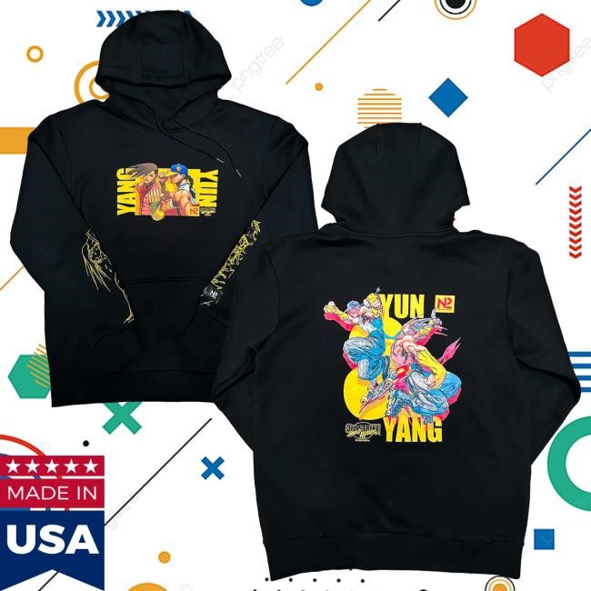 Projectn2 Store N2 X 3Rd Strike - Yun And Yang Zip Up Hooded Sweatshirt
