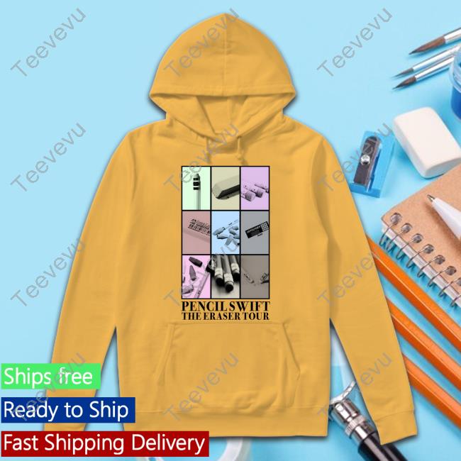 Pencil Swift The Eraser Tour Hoodie