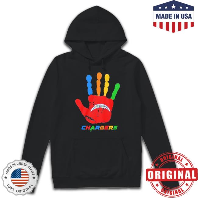 Los Angeles Chargers Hand Autism 2023 Shirt