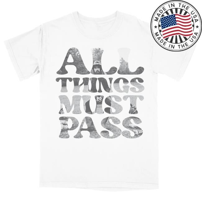 George Harrison Merch Atmp White Crewneck Sweatshirt