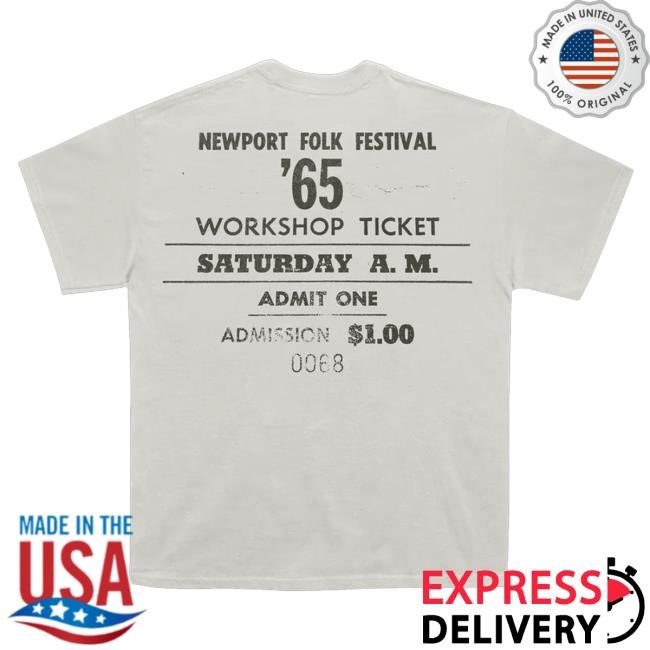 Original Searchlight Pictures Merch Store A Complete Unknown Newport Folk Festival Shirt