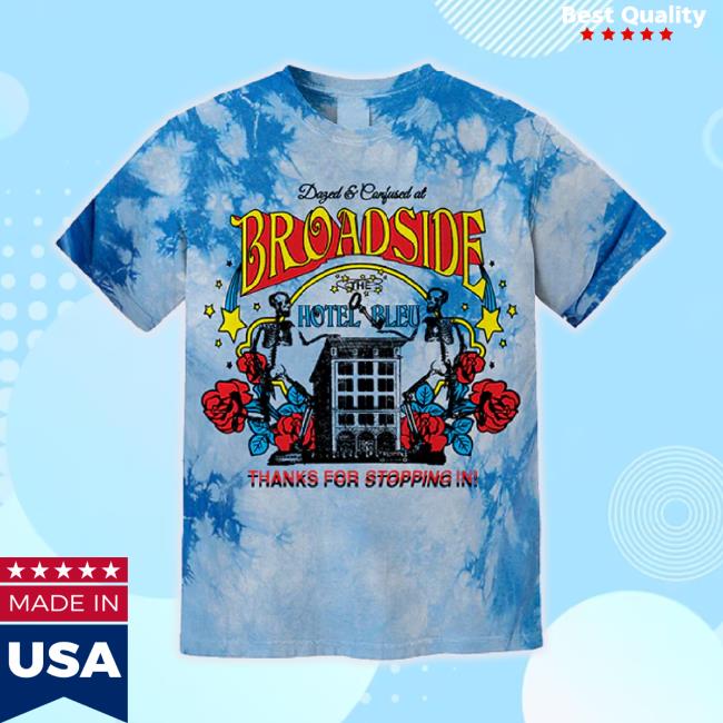 Official Hotelbleu Merch Store Broadside Grateful Ceramics Long Sleeve Tee Hotelbleu Shop