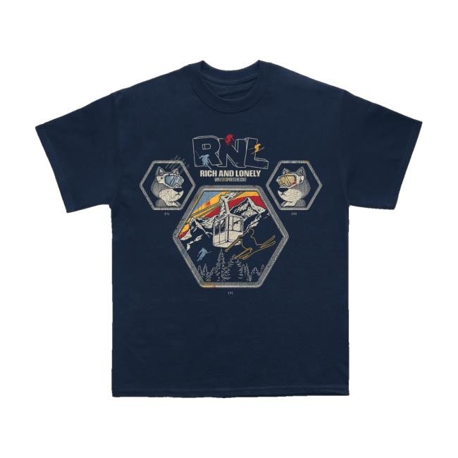 Rich And Lonely Merch Store Winter Sports Resort Sweatshirt