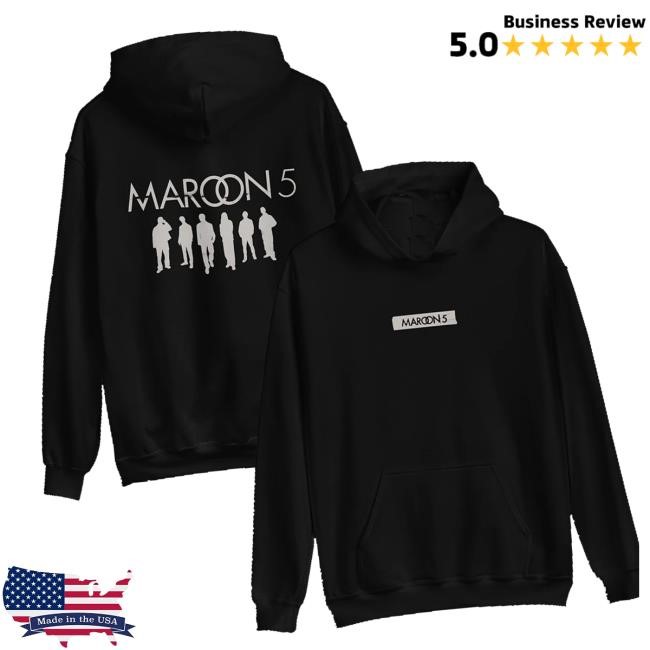Maroon5 Merch Store M5 Black Sweatshirt