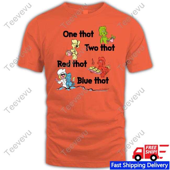 Yung Gravy One Thot Two Thot Red Thot Blue Thot Long Sleeve T Shirt
